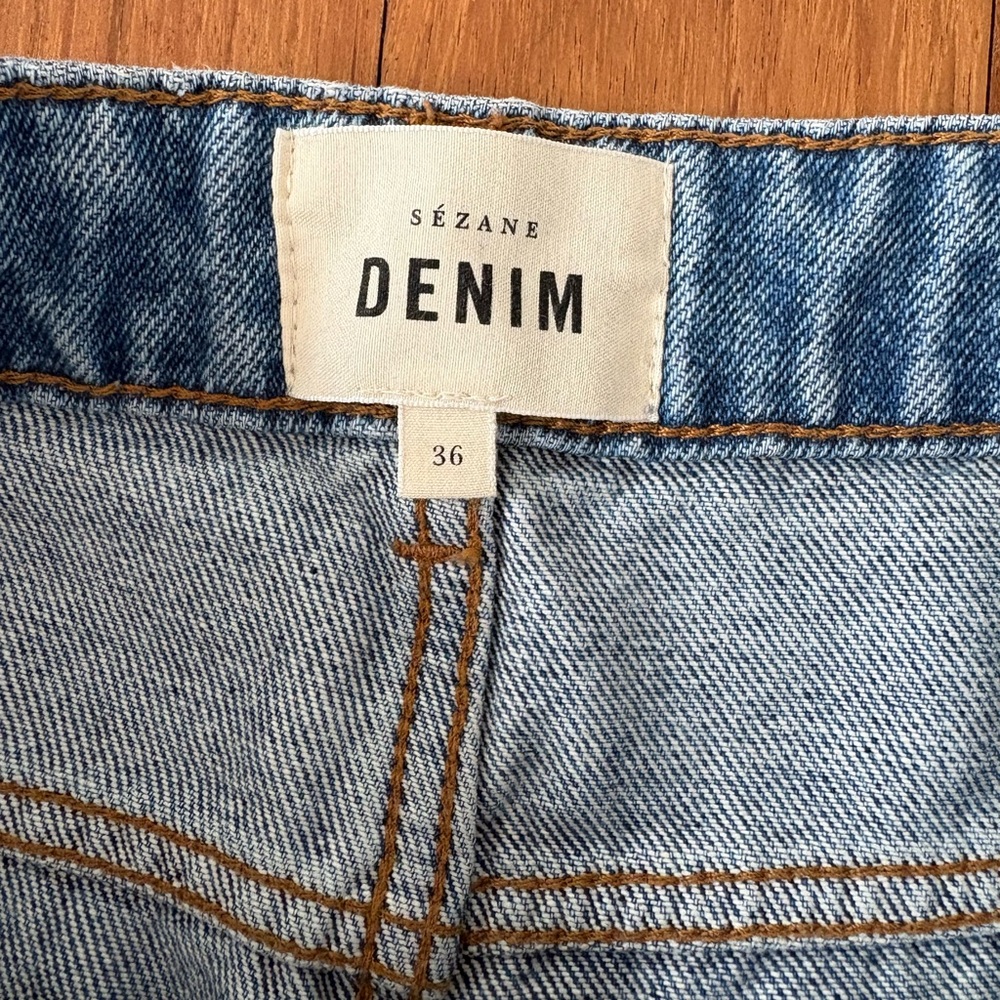 Sezane Le Crop Jeans NWOT - Picture 4 of 10